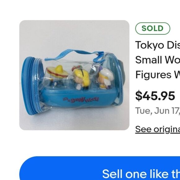 Tokyo Disneyland It's a Small World Boat Bath Toy - Picture 6 of 6